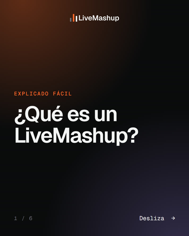 Carrusel «¿Qué es un LiveMashup?»