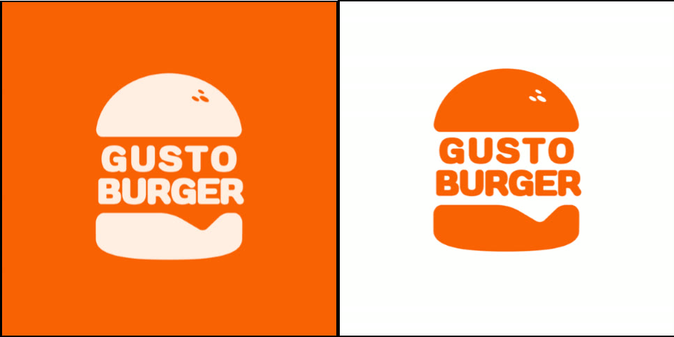 Logotipo de Gusto Burger